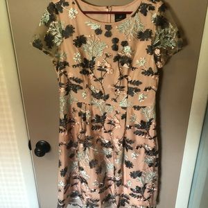 Adrianna Papell lace floral dress